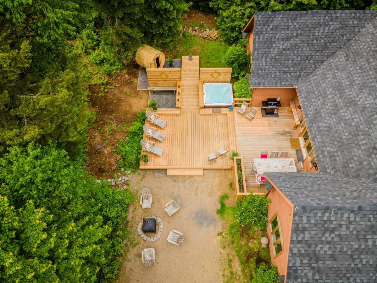 Chalet Chevreuil Zen Lac-Superieur Exterior foto