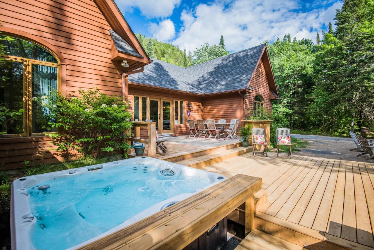 Chalet Chevreuil Zen Lac-Superieur Exterior foto